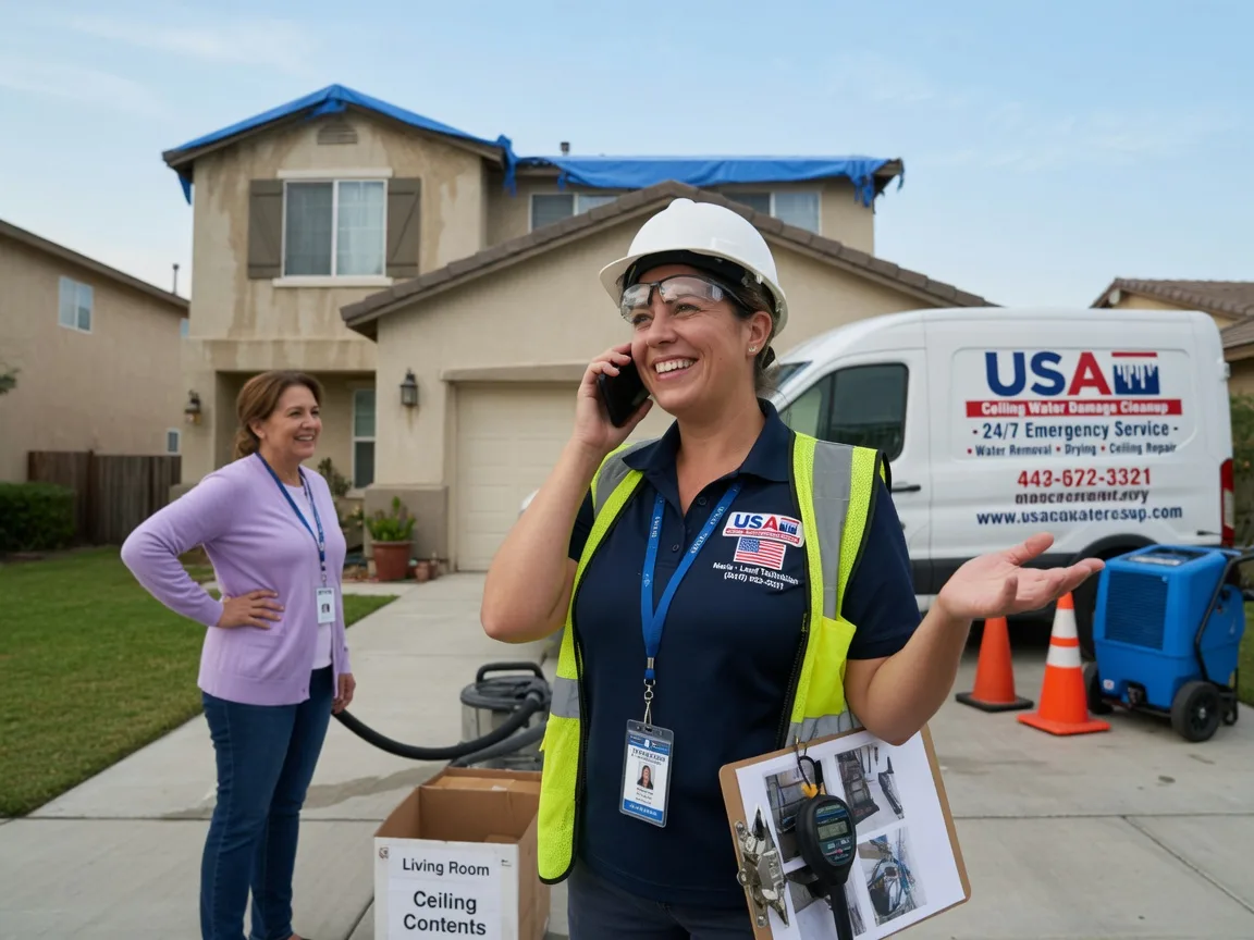 Ceiling Water Damage Restoration Rosanky, TX FAQs